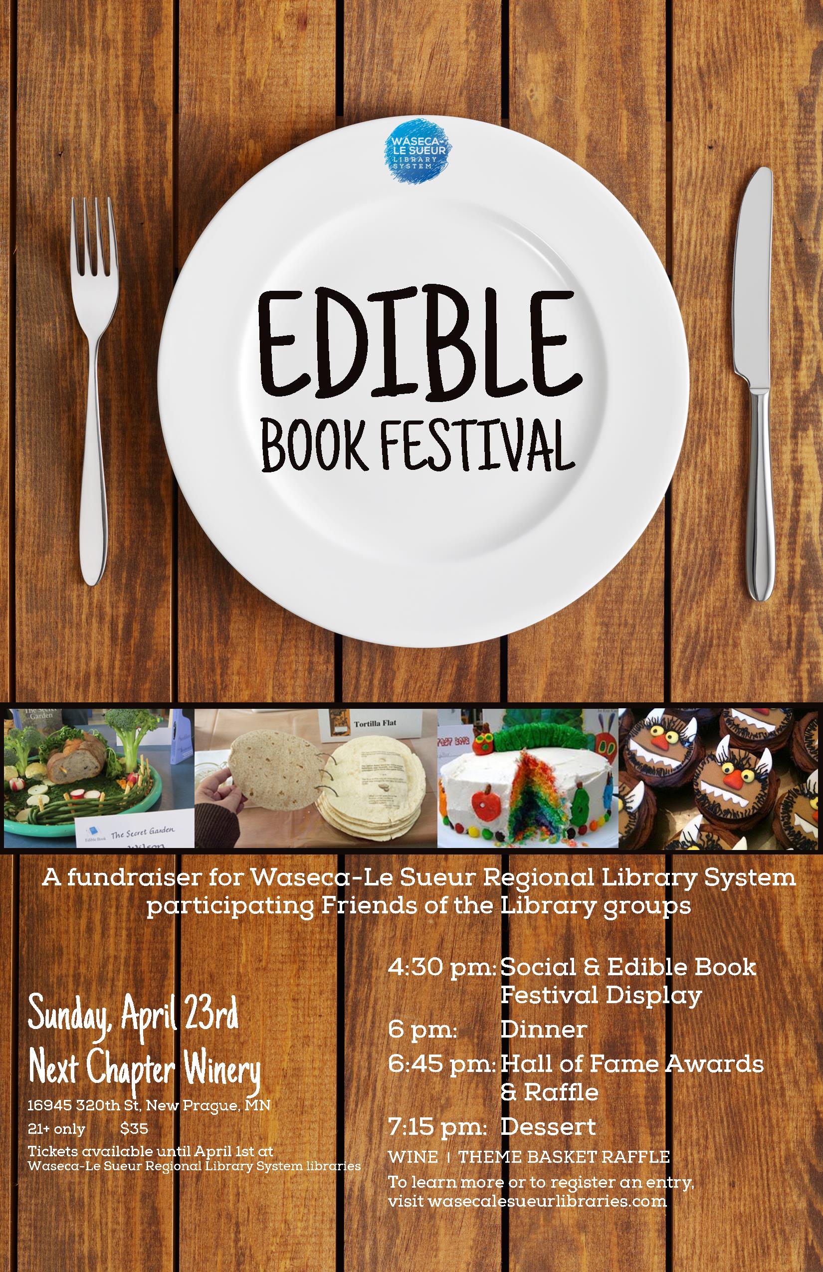 Attend The Edible Book Festival!