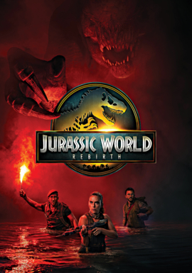 Jurassic World Rebirth DVD cover